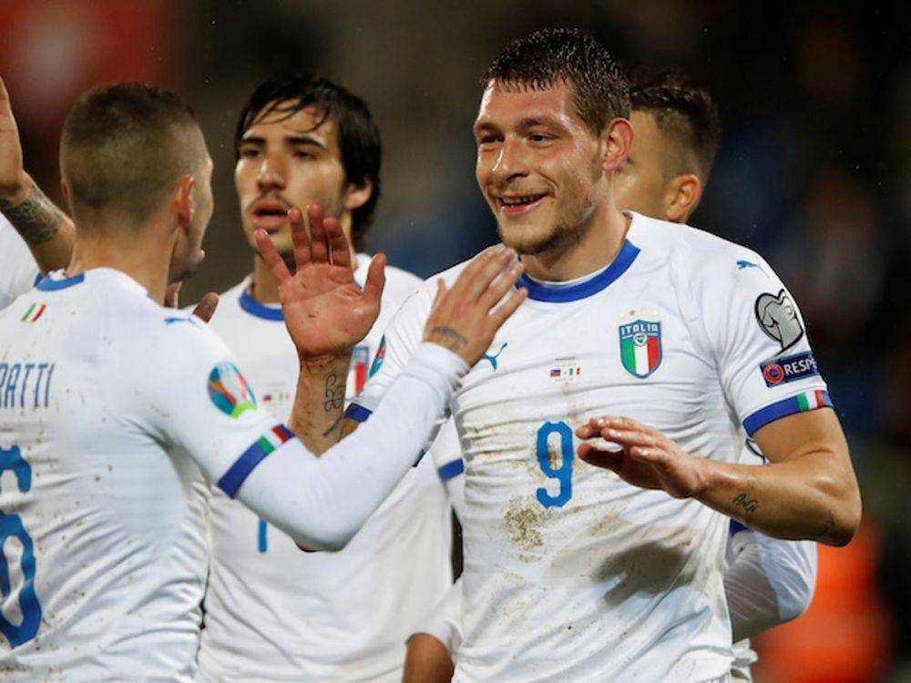 Andrea Belotti yakin Italia bisa jadi juara Piala Eropa 2020. (sportsmole.co.uk).