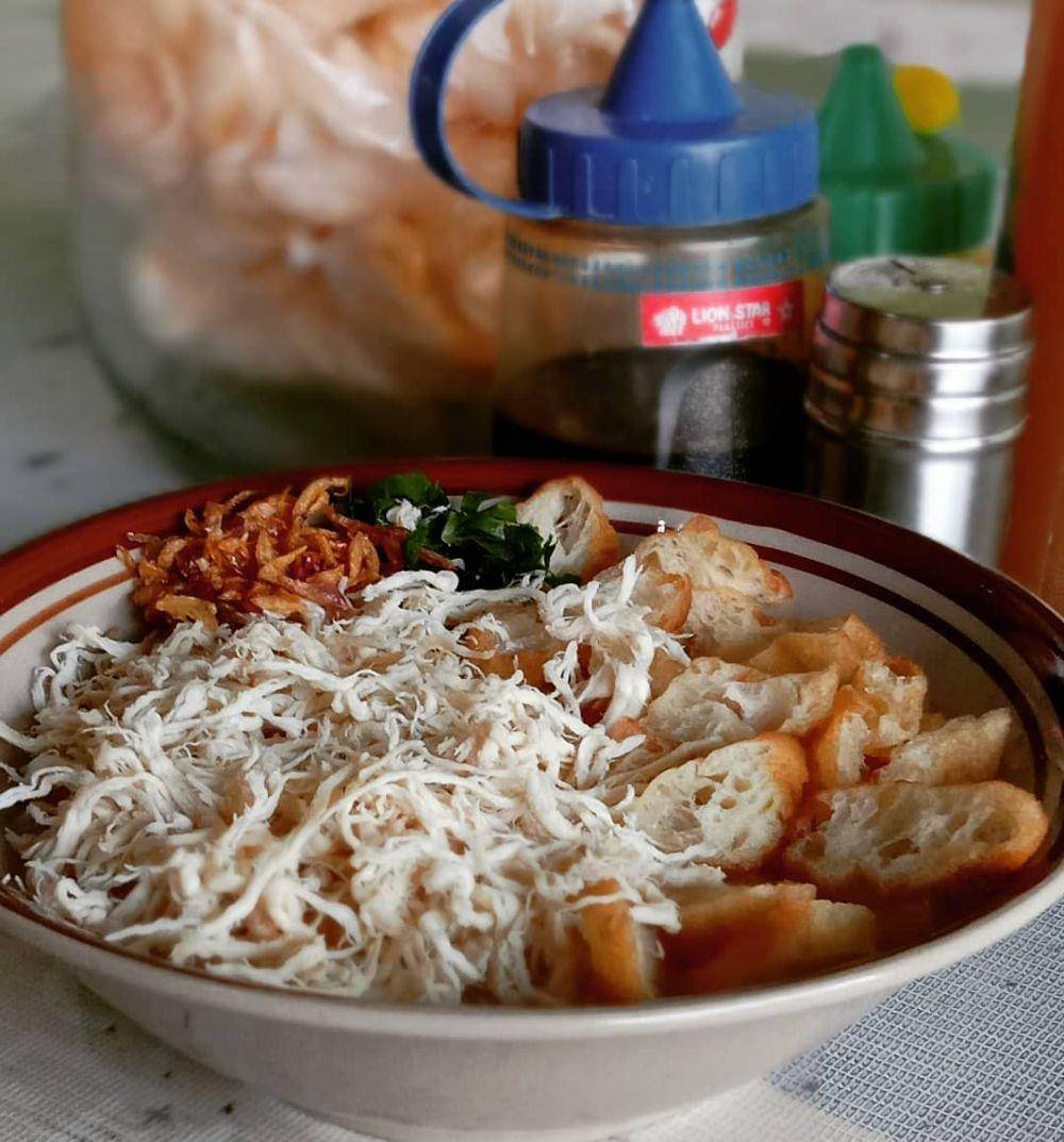 semangkuk bubur ayam Sumber Berkat (instagram.com/bubur_ayamsb.berkat)