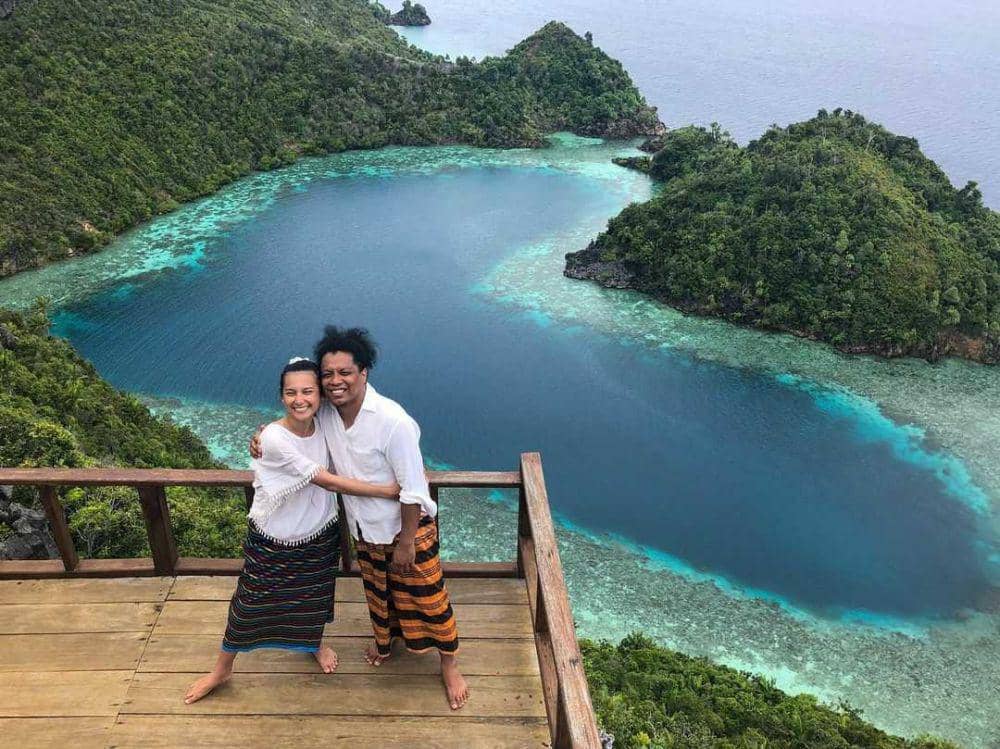 Arie Kriting dan Indah Permatasari (instagram/arie_kriting)
