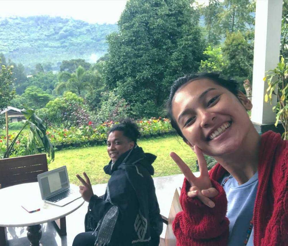 Arie Kriting dan Indah Permatasari (instagram/arie_kriting)