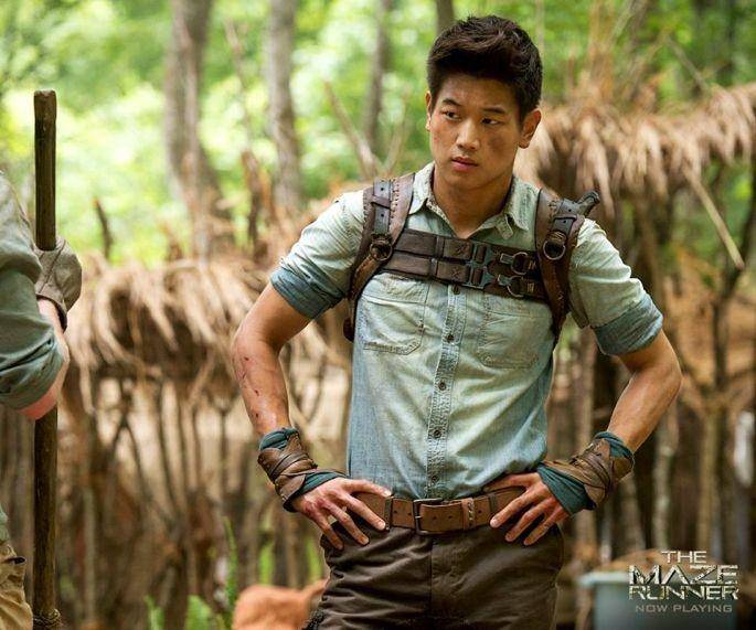 Ki Hong Lee dalam cuplikan film "The Maze Runner" (wordpress.com)