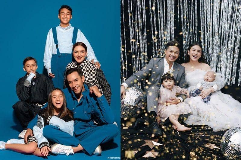 Pancarkan Kebahagiaan, 10 Photoshoot Hangat Artis dan Keluarganya
