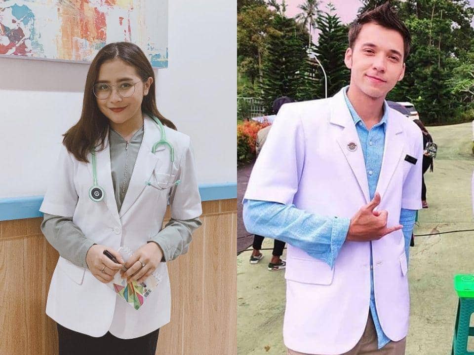 Seperti Dokter Sungguhan, 10 Potret Artis Syuting Pakai Jas Putih