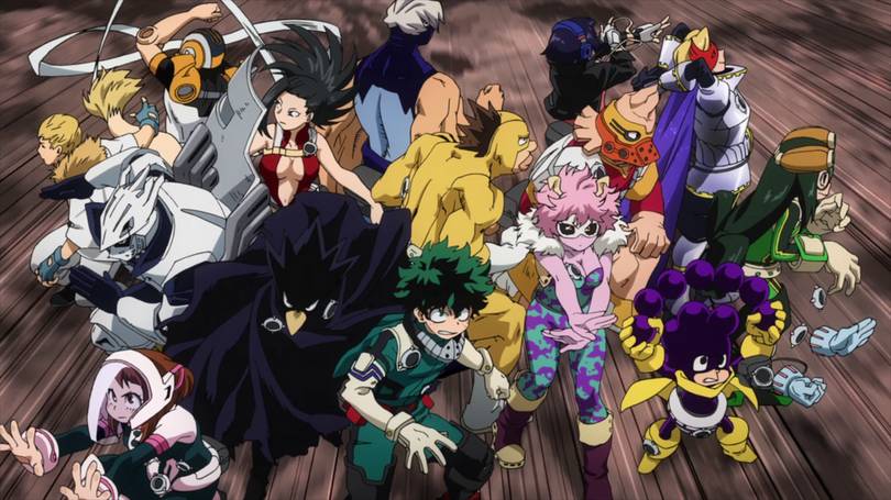 1-A Yuei (dok. Crunchyroll/My Hero Academia)