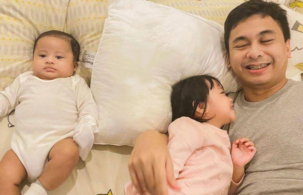 Raditya Dika bersama kedua anaknya (instagram.com/raditya_dika)