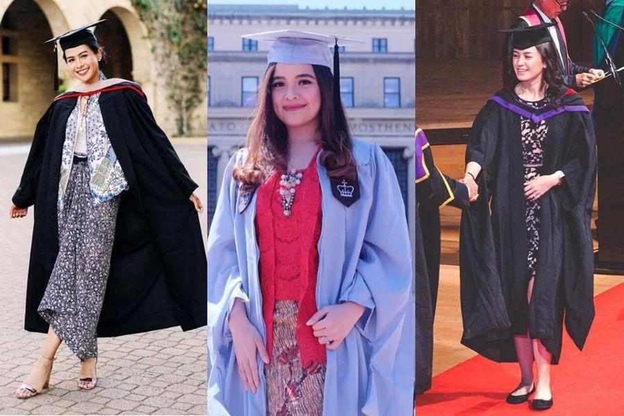 9 Style Wisuda ala Seleb Lulusan Luar Negeri, Bangga Pakai Kebaya!