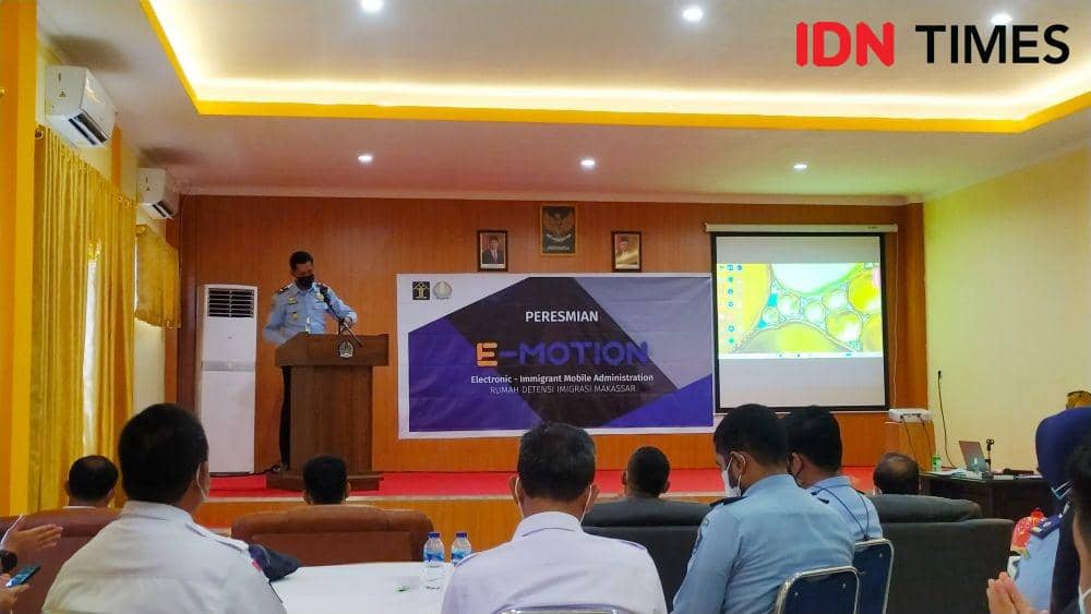 Rudenim Makassar Luncurkan Aplikasi E-Motion untuk Pengungsi Asing