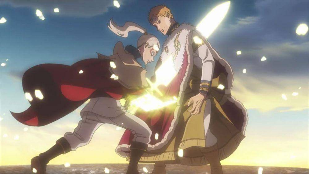 Patolli mengalahkan Julius. (dok. Crunchyroll/Black Clover)