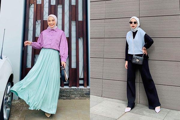 11 OOTD Hijab Kasual ala Elsya Sandria, Bikin Penampilan Makin Kece!