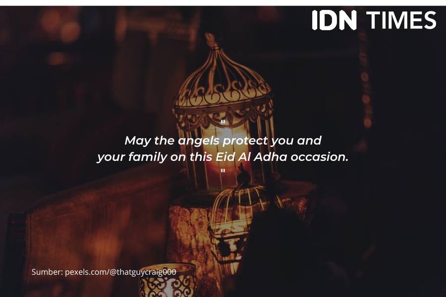 Ucapan selamat Hari Raya Idul Adha (IDN Times/Tyas Hanina)