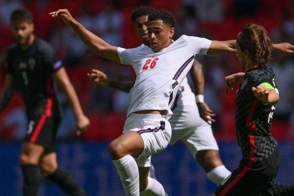 Jude Bellingham tampil melawan Kroasia (goal.com)