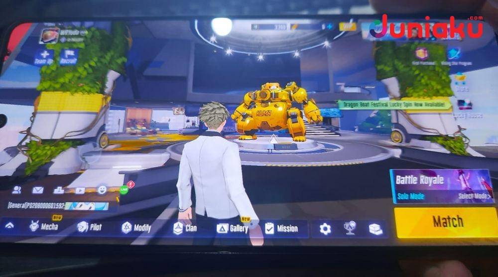 Performa gaming Samsung Galaxy M62. duniaku.com/Adhitya Daniel