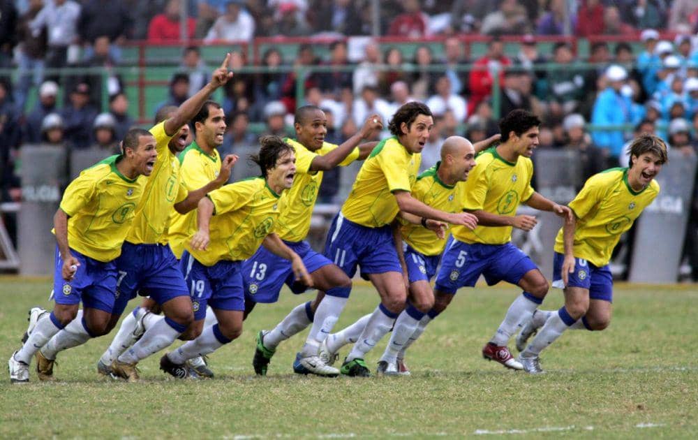 Brazil Copa America 2004 (twitter.com/fifacom)