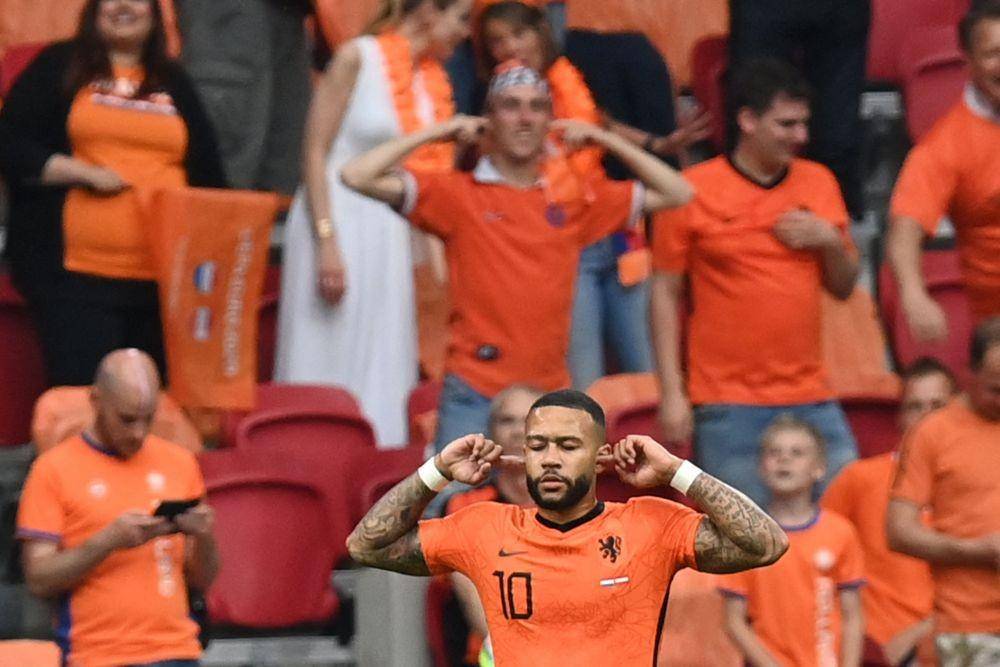 Belanda vs Austria. (twitter.com/EURO2020)