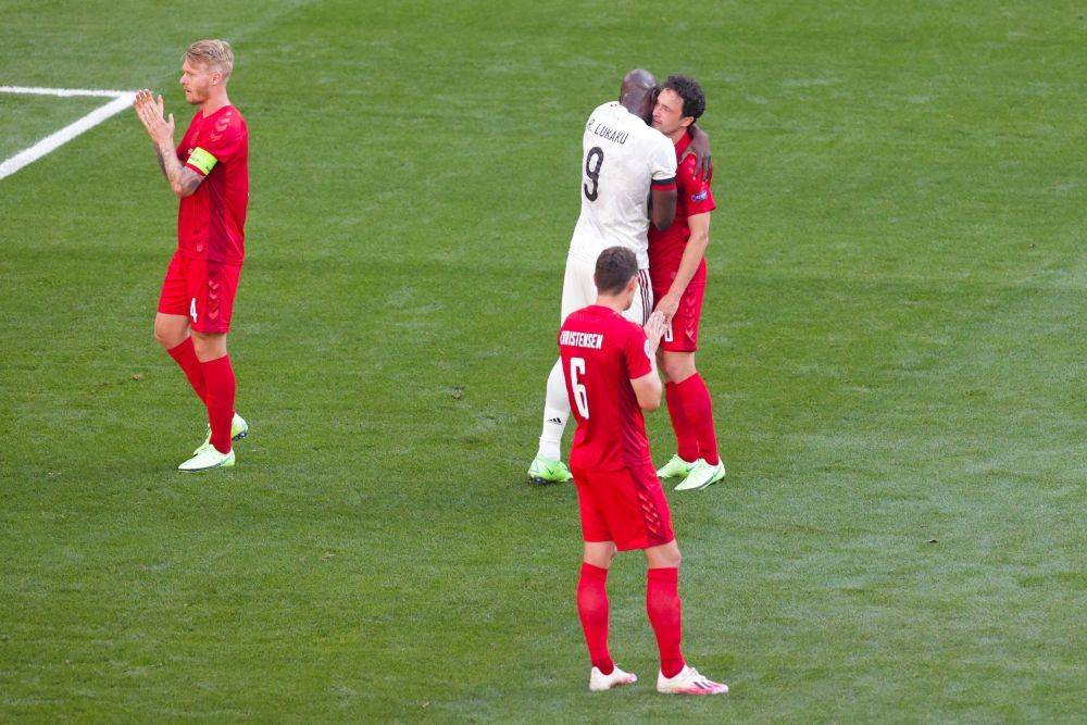 Denmark vs Belgia. (twitter.com/EURO2020)