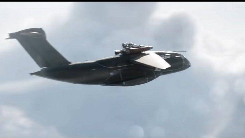 Pesawat yang dikendarai Earl dan Sean untuk membawa mobil ke luar angkasa. Dok. Universal Pictures