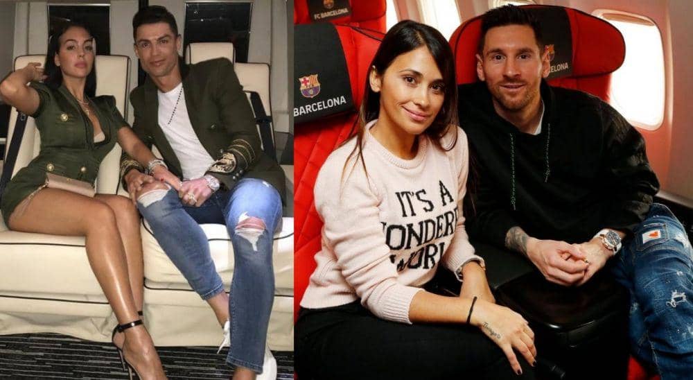 Adu gaya Messi dan Ronaldo (instagram.com/leomessi | instagram.com/Ronaldo)