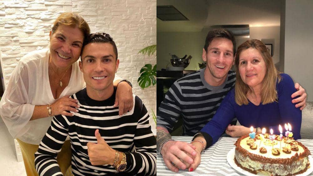 Adu gaya Messi dan Ronaldo (instagram.com/leomessi | instagram.com/Ronaldo)