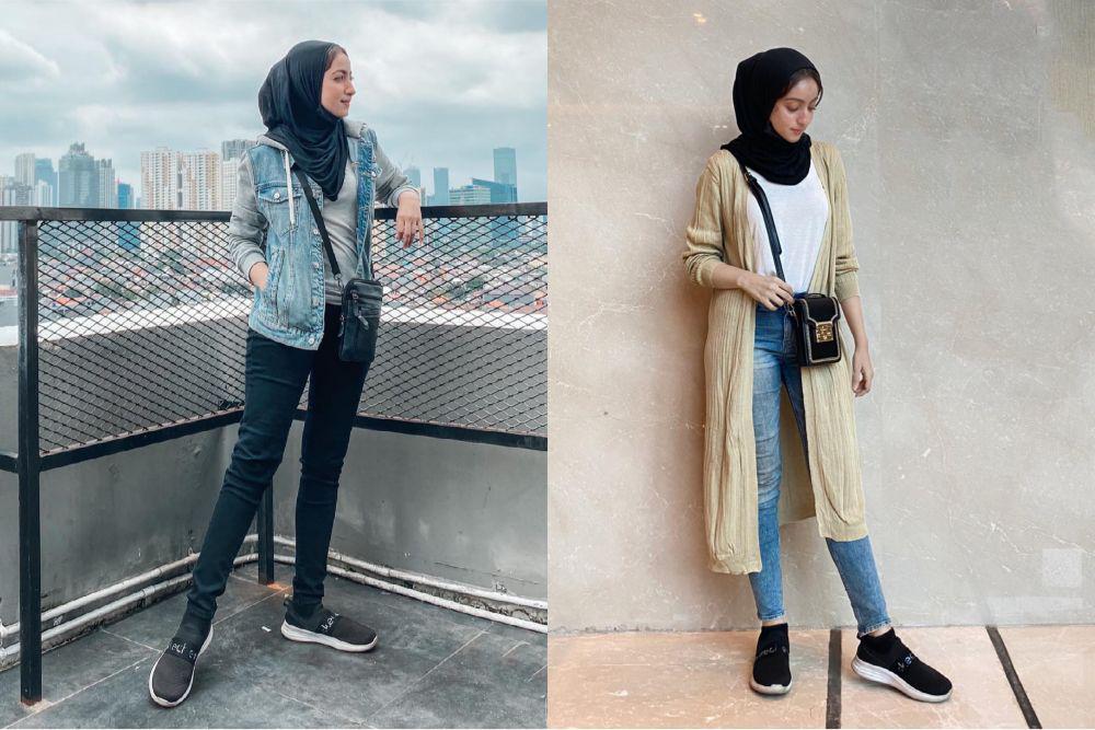 11 Inspirasi OOTD ala Ima Habsyi, Outfit Kondangan hingga Pengajian