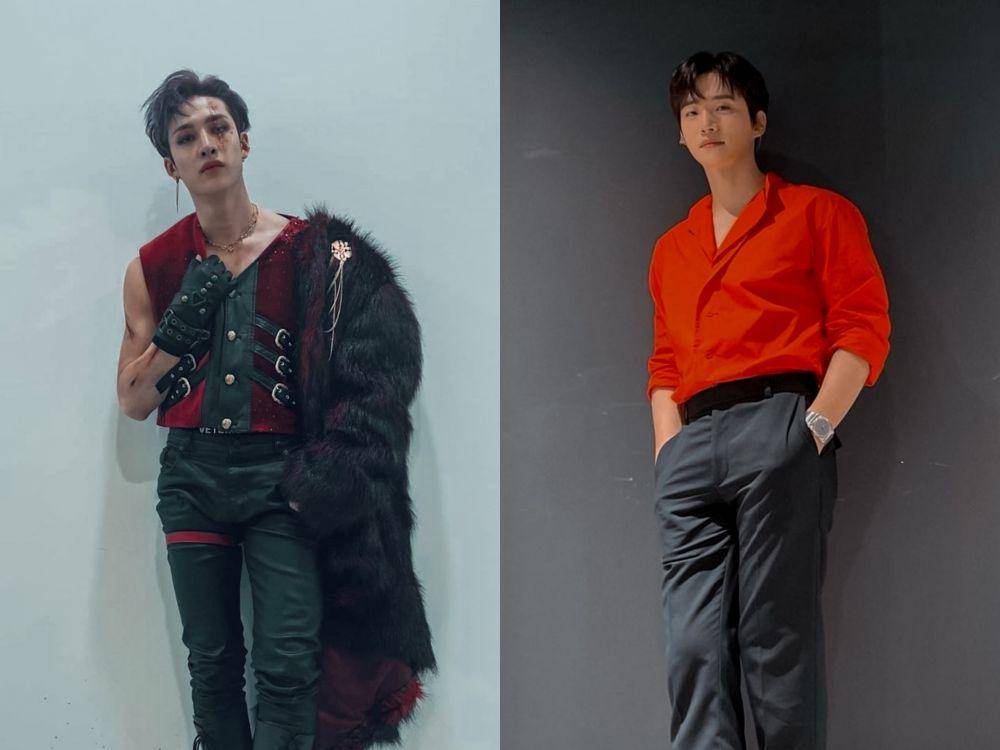 Chan Stray Kids dan Junho 2PM (instagram.com/realstraykids | instagram.com/real_2pmstagram)