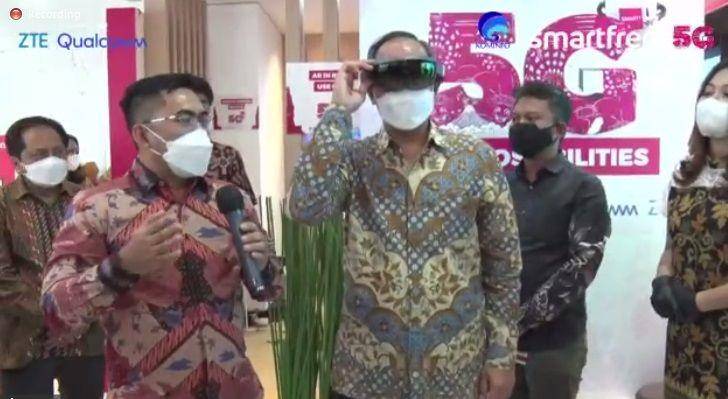 Trial test jaringan 5G Smartfren (IDN Times/Smartfren)