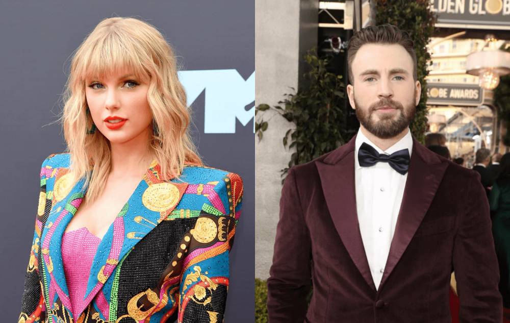 Taylor Swift dan Chris Evan (popsugar.com dan popsugar.com)