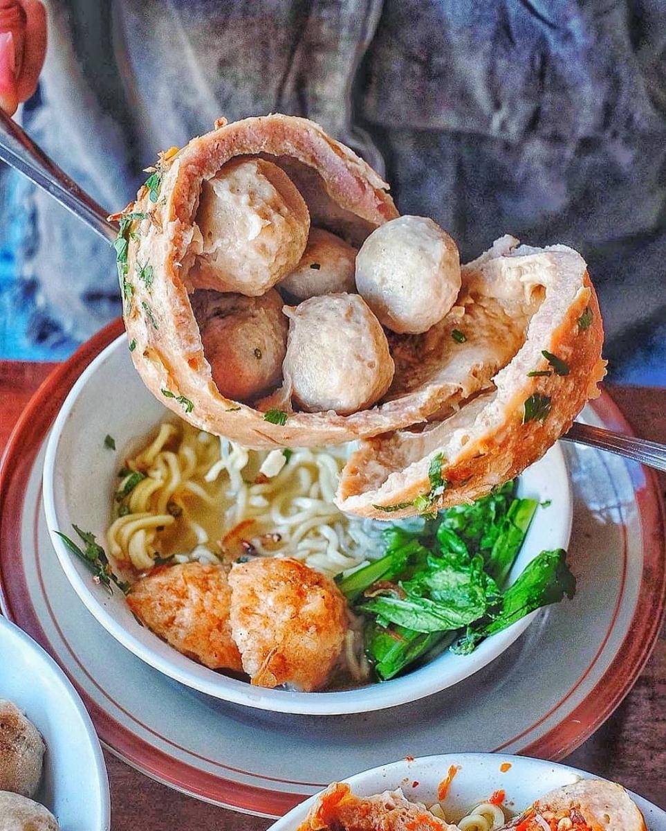 Ilustrasi gambar bakso beranak (instagram.com/baksomblenger)