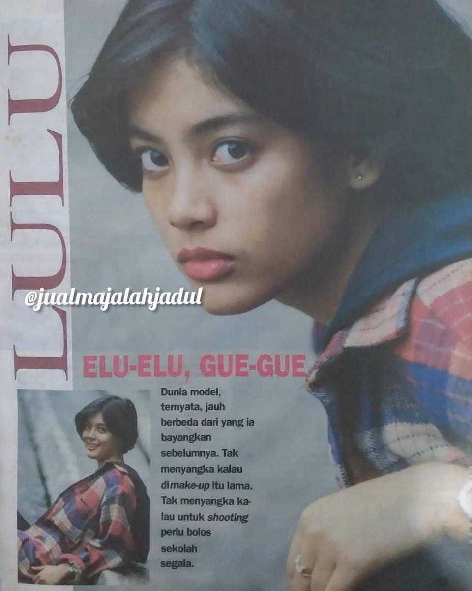 Lulu Tobing majalah (Instagram.com/jualamajalahjadul)