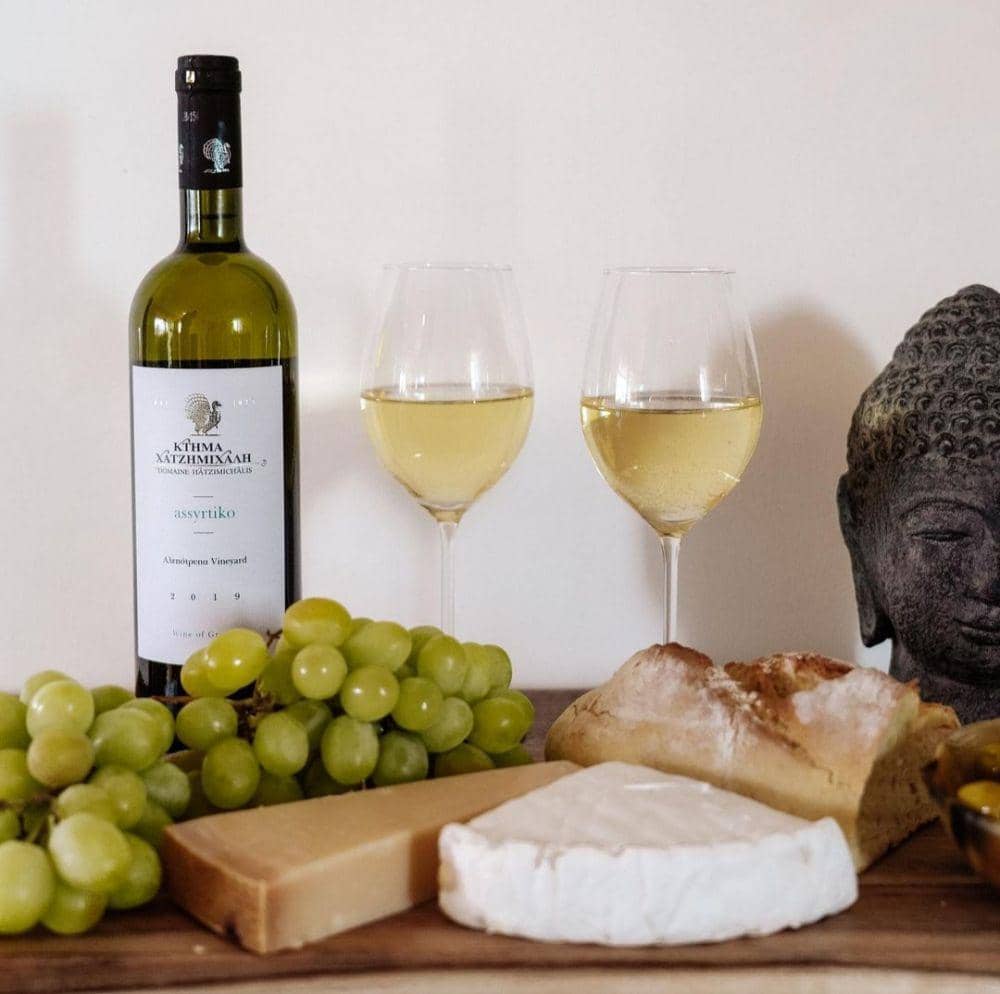 assyrtiko (Instagram.com/domainehatzimichalis)