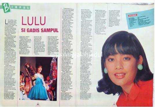 Lulu Tobing majalah (Instagram.com/jualamajalahjadul)