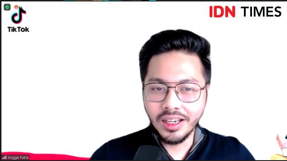Siaran Pers 'TikTok Bagikan Insight Mengenai Potensi Kreator Meningkatkan Skill dan Kualitas Konten Untuk Jadi Kreator Profesional' (17/6/2021) (IDNTimes/Dina Fadillah Salma)