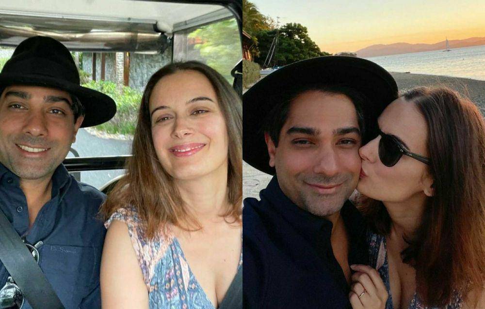 Evelyn Sharma dan suami (instagram.com/evelyn_sharma)