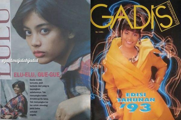 Hits Pada Masanya, 10 Potret Lulu Tobing di Majalah Jadul 90-an