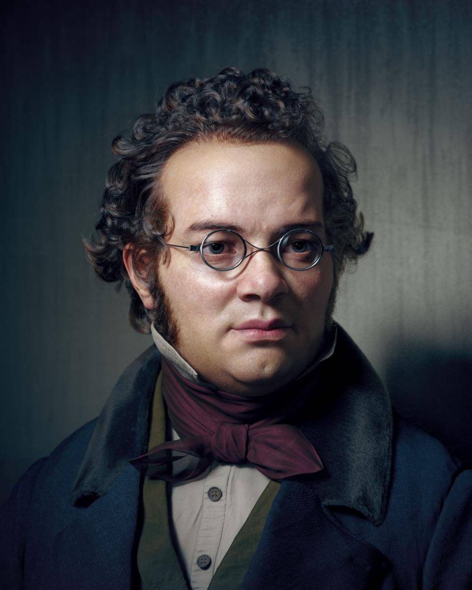 Franz Schubert versi 3D (zbrushcentral.com/Hadi Karimi)