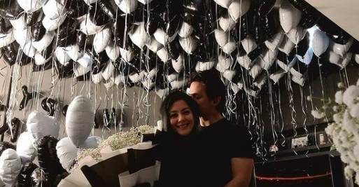 Momen Lulu Tobing dan suami (instagram.com/banimmulia)