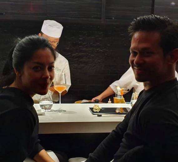 Momen Lulu Tobing dan suami (instagram.com/banimmulia)