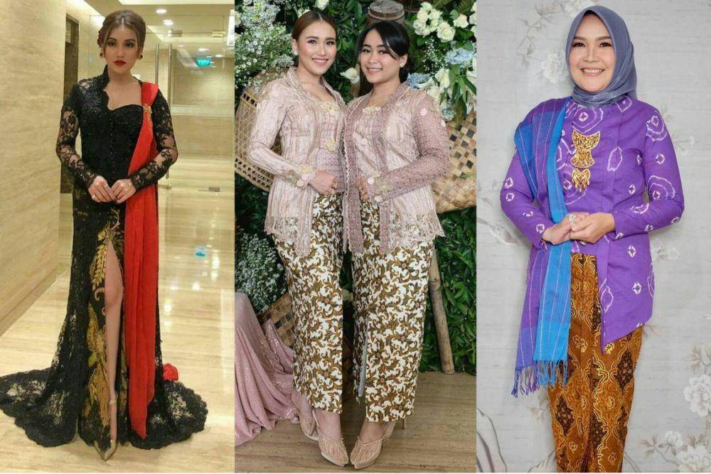 Busana Kebaya Keluarga Ayu Ting Ting (instagram.com/mom_ayting92_/ | instagram.com/ayutingting92/ | instagram.com/mom_ayting92_/)