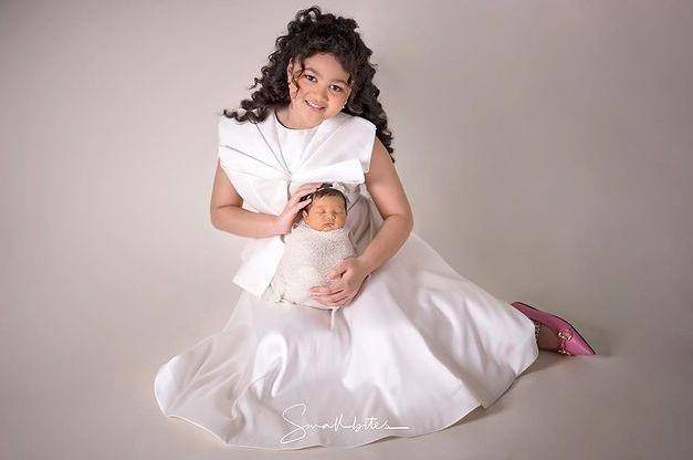 Newborn Shyamala Kirei Uzawa (instagram.com/kartikasary)