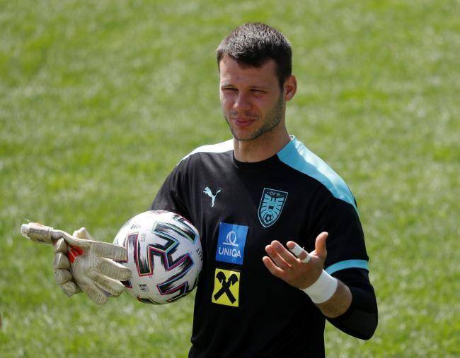potret Daniel Bachmann bersama Timnas Austria(watfordobserver.co.uk)
