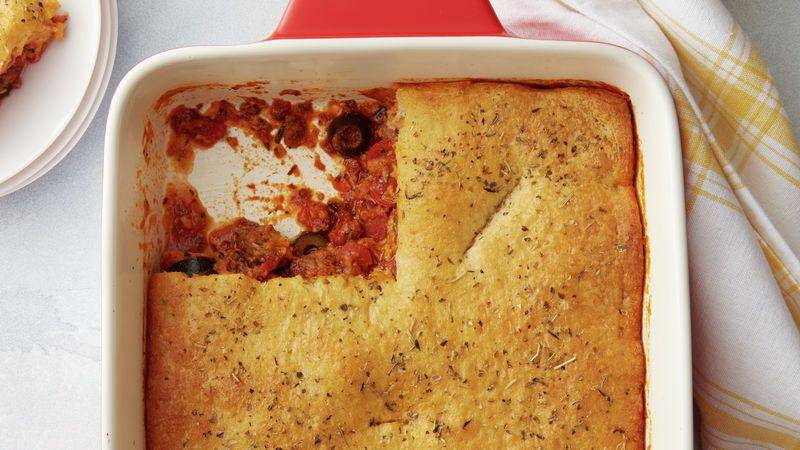 ilustrasi upside down deep dish pizza (pillsbury.com/Carrian Cheney)