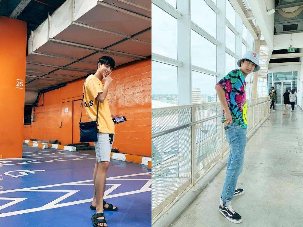 Gaya kasual Chimon Wachirawit (instagram.com/chimonac)