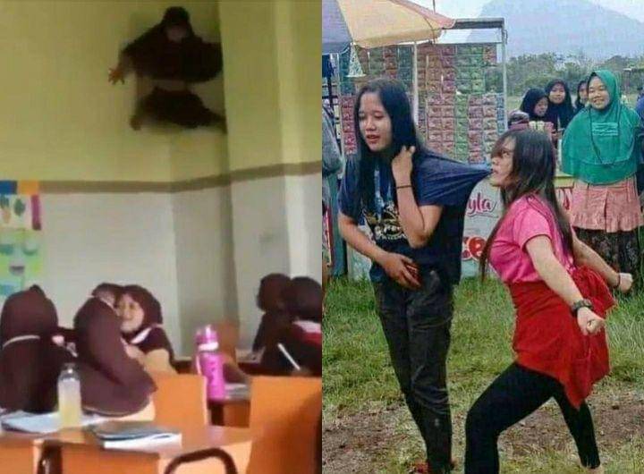 tingkah orang seperti sedang kesurupan (reddit.com/HalilHalidBey | facebook.com/Harry Setiawan)
