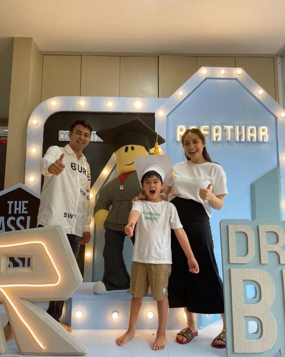 Rafathar lulus TK (Instagram.com/raffinagita1717)