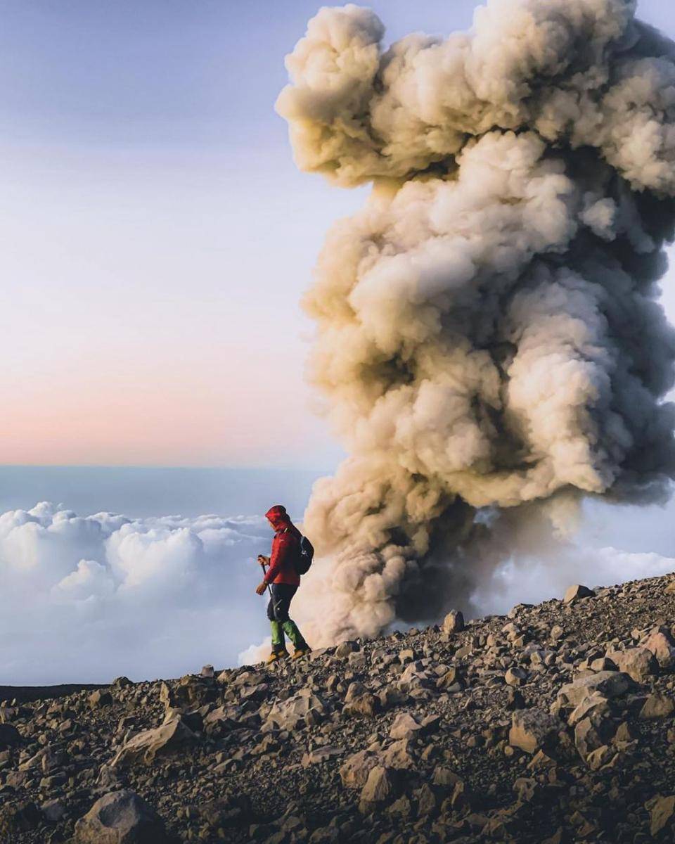 Gunung Semeru (instagram.com/canro.simarmata)