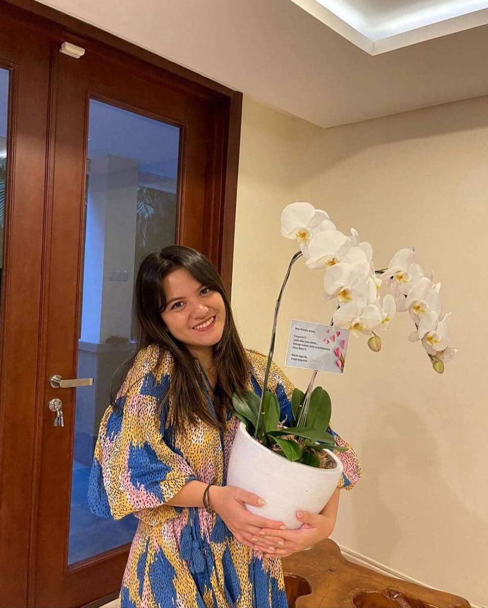 Momen kelulusan Marsha Aruan. (instagram.com/aruanmarsha)