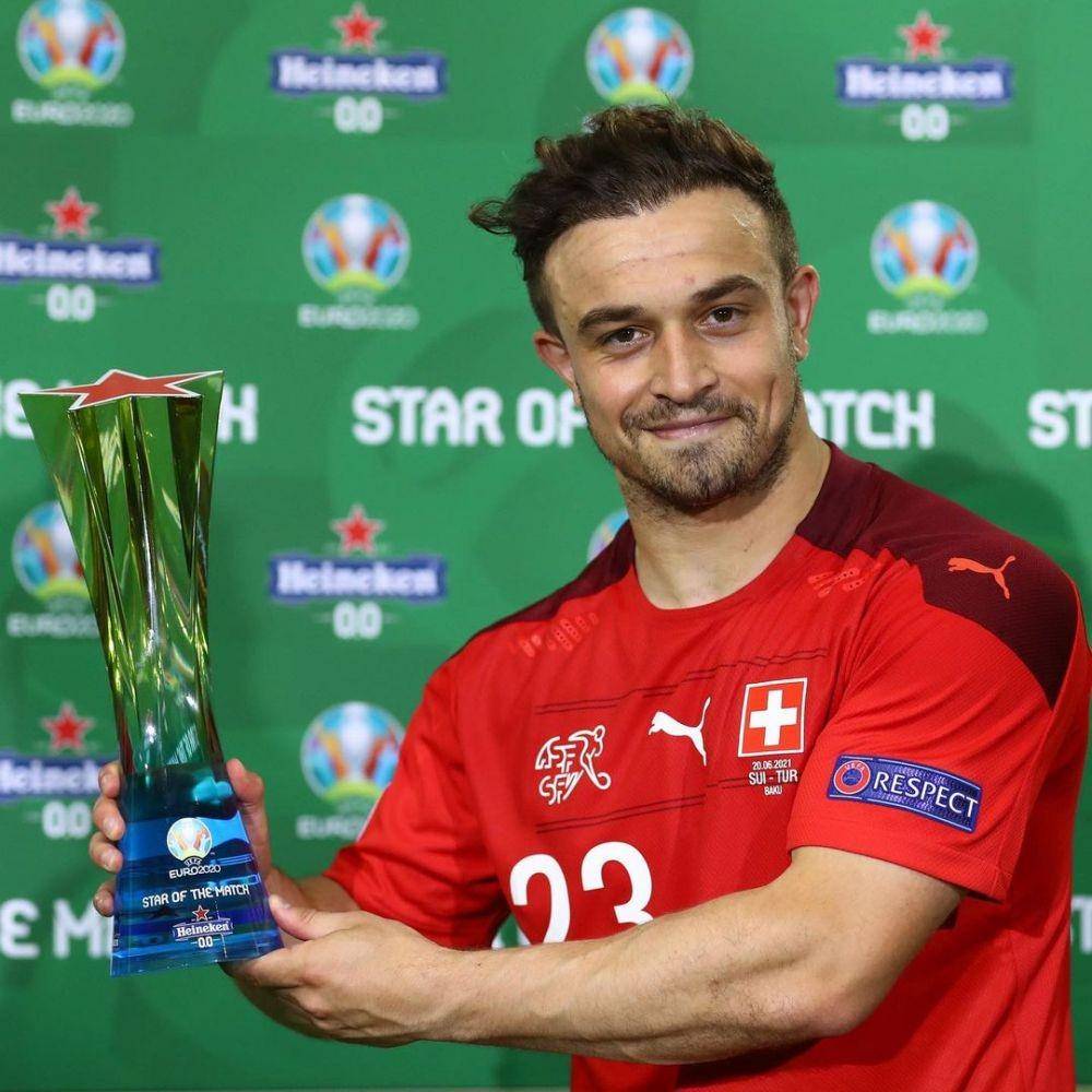 Xherdan Shaqiri di Piala Eropa 2020 (Instagram.com/swiss_nati_men)