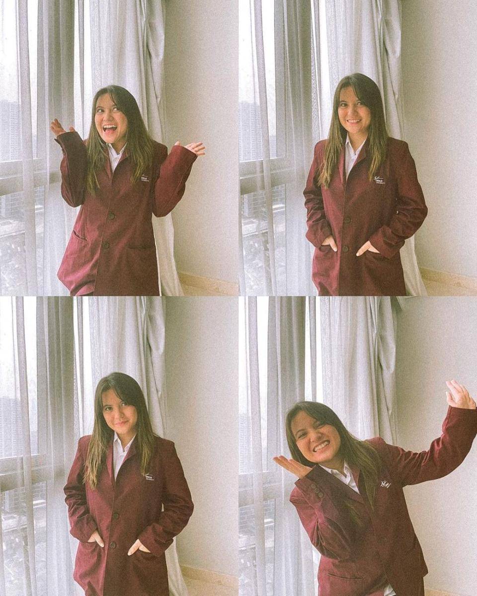 Momen kelulusan Marsha Aruan. (instagram.com/aruanmarsha)