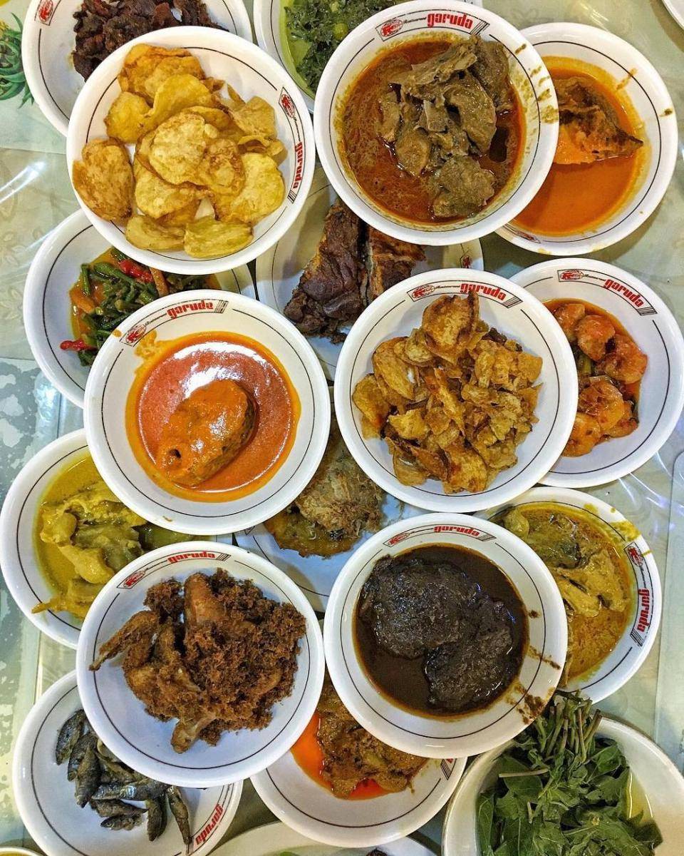 hidangan di Restoran Garuda (instagram.com/andreptamaa)