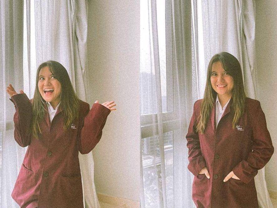 Momen kelulusan Marsha Aruan. (instagram.com/aruanmarsha)