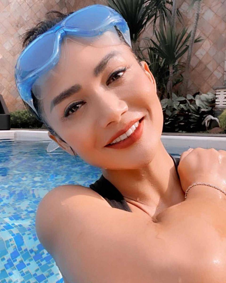 Krisdayanti olahraga. (instagram.com/krisdayantilemos)